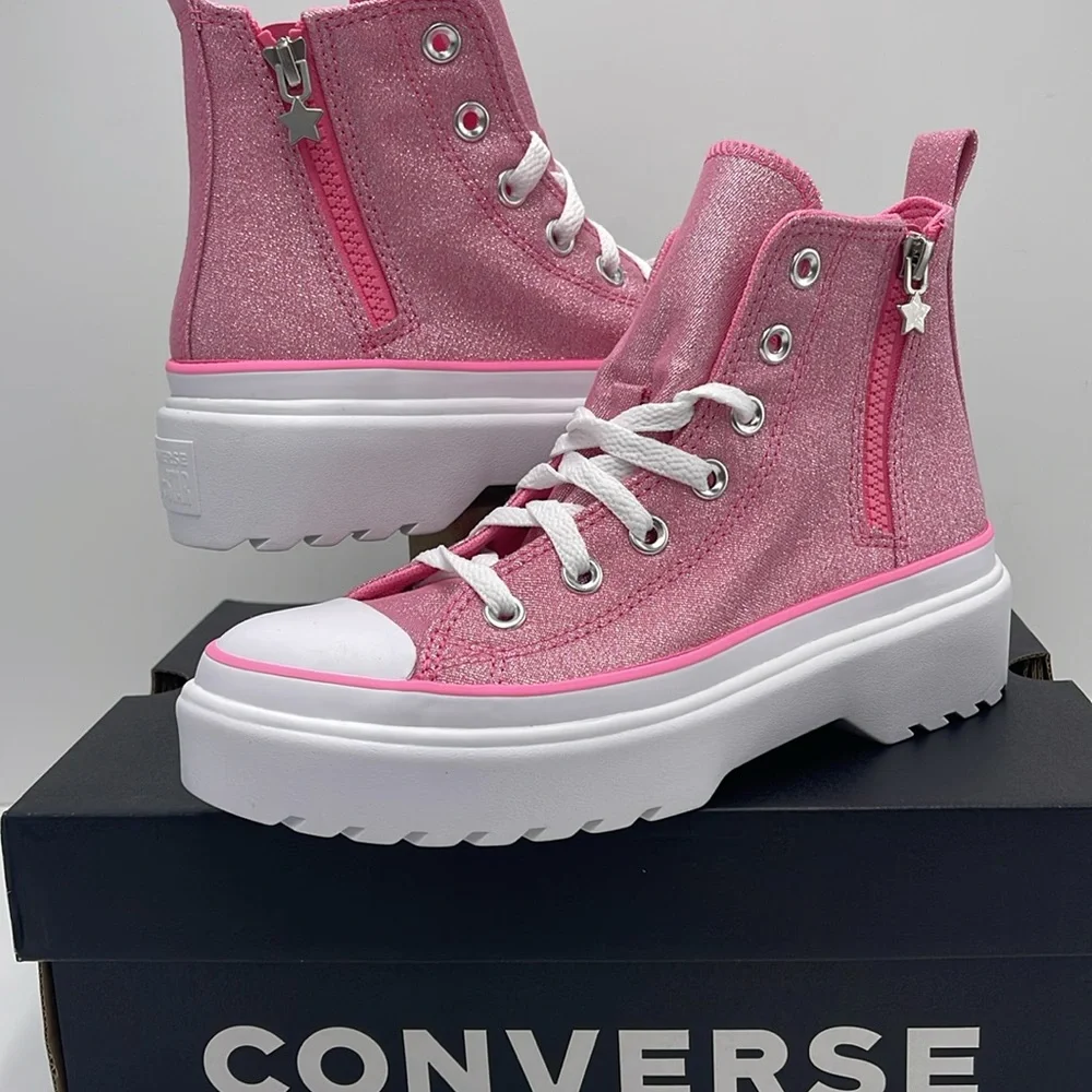 Converse WMNS A05230C
CTAS LUGGED LIFT HI OOPS PINK/WHITE/BLK Platform Sneakers - Picture 8 of 16